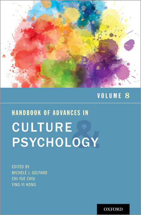 Cover image for book Handbook of Advances in Culture and Psychology, Volume 8
