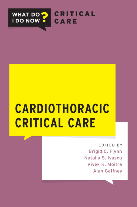 Cover image for book Cardiothoracic Critical Care