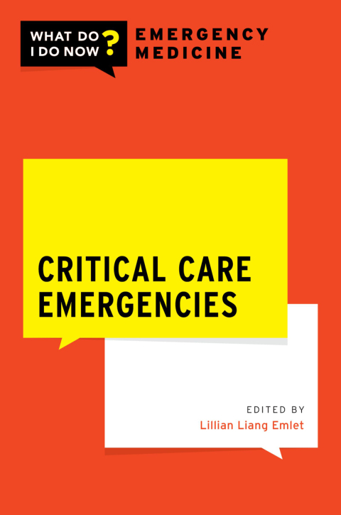 Cover image for book Critical Care Emergencies
