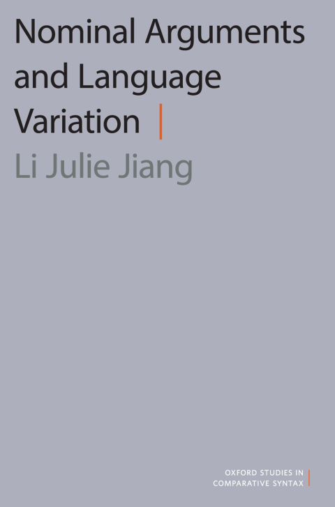 Cover image for book Nominal Arguments and Language Variation