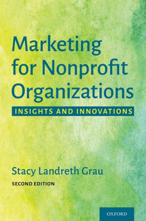 Cover image for book Marketing for Nonprofit Organizations