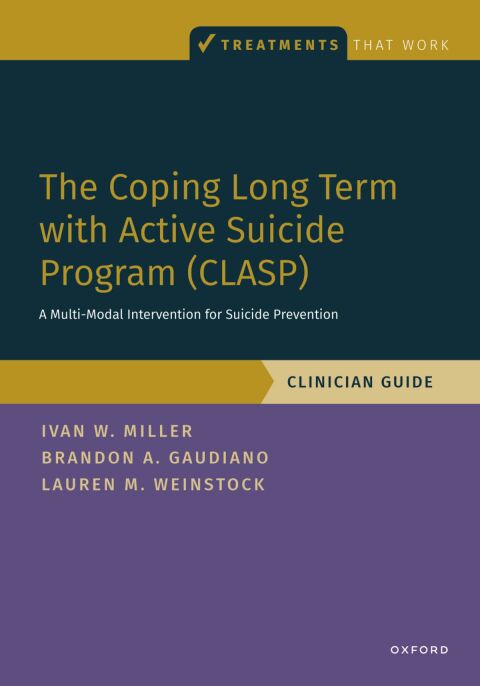 Cover image for book The Coping Long Term with Active Suicide Program (CLASP)
