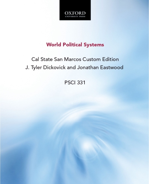 Cover image for book World Political Systems: Cal State San Marcos Custom Edition PSCI 331