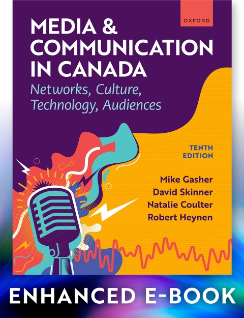 Cover image for book Media and Communication in Canada: Networks, Culture, Technology, Audience