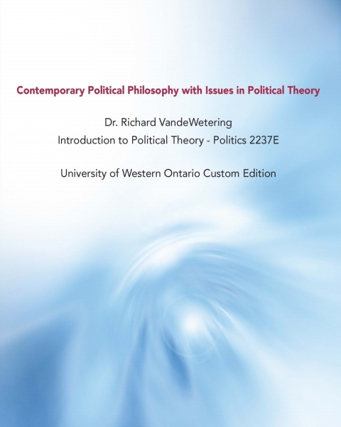 Cover image for book Contemporary Political Philosophy: University of Western Ontario