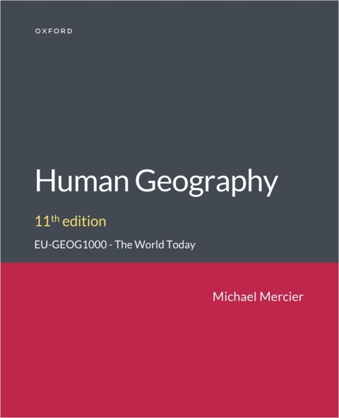 Cover image for book Human Geography 11e York University Winter 2025 Custom epub - EU-GEOG1000 - The World Today