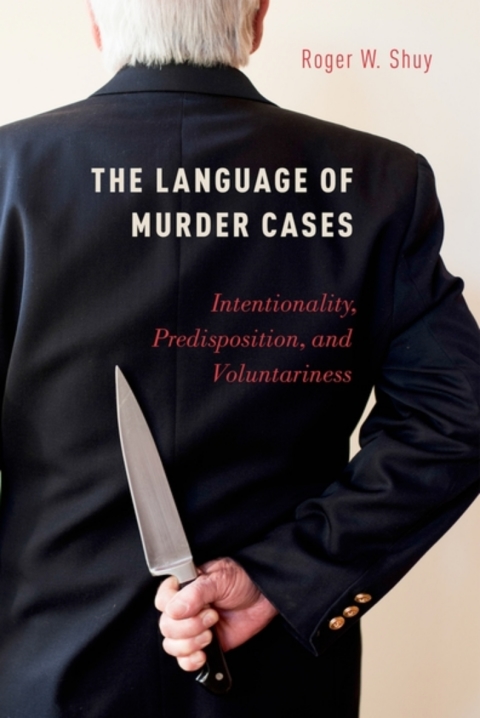 Cover image for book The Language of Murder Cases