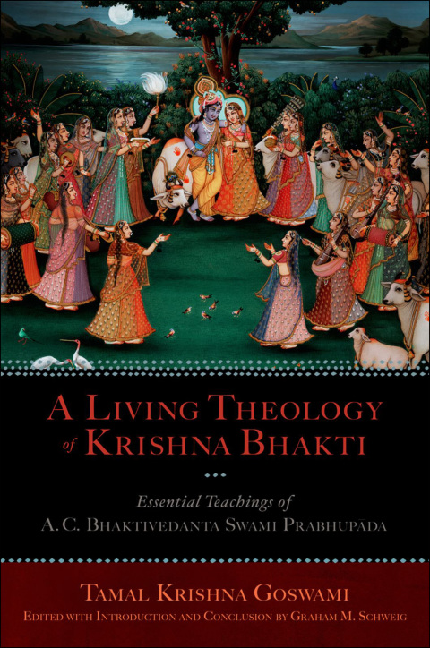 Cover image for book A Living Theology of Krishna Bhakti