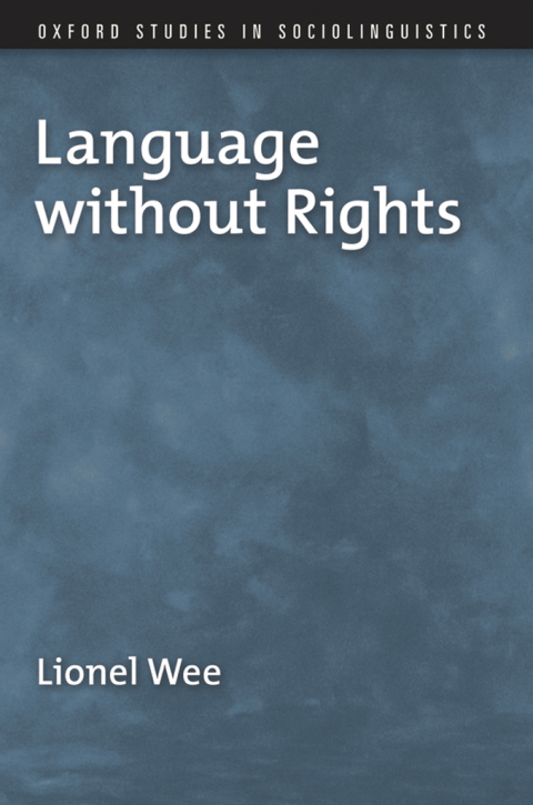 Cover image for book Language without Rights