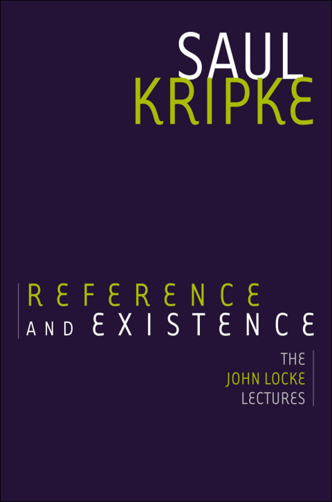 Cover image for book Reference and Existence