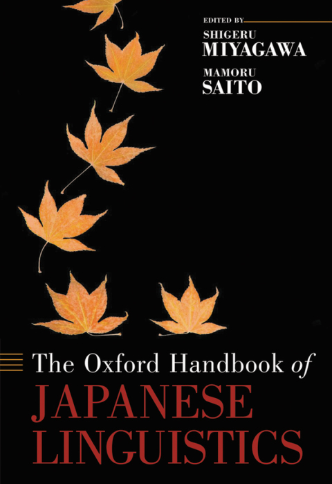 Cover image for book Oxford Handbook of Japanese Linguistics