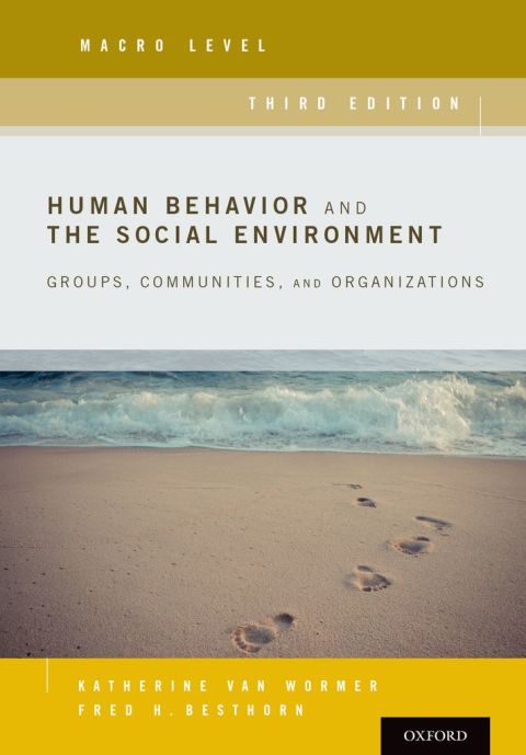 Cover image for book Human Behavior and the Social Environment, Macro Level