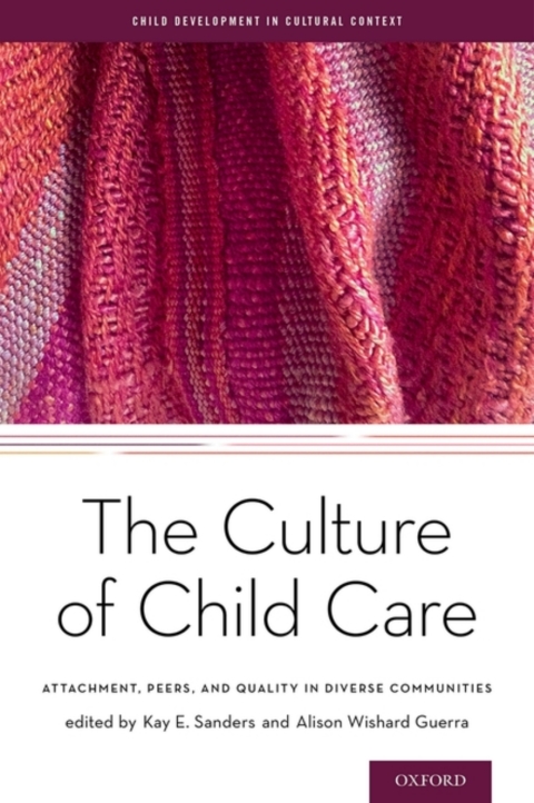 Cover image for book The Culture of Child Care