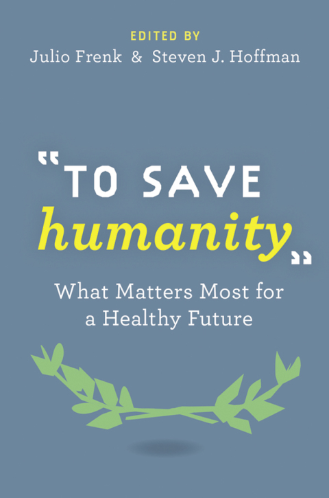 Cover image for book To Save Humanity
