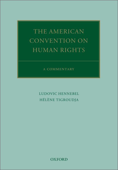 Cover image for book The American Convention on Human Rights