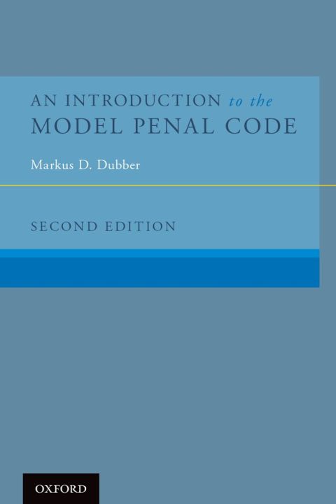 Cover image for book An Introduction to the Model Penal Code