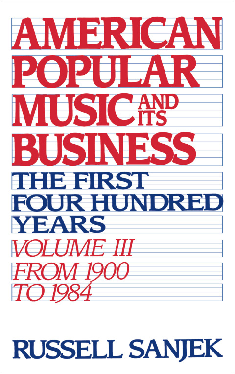 Cover image for book American Popular Music and Its Business