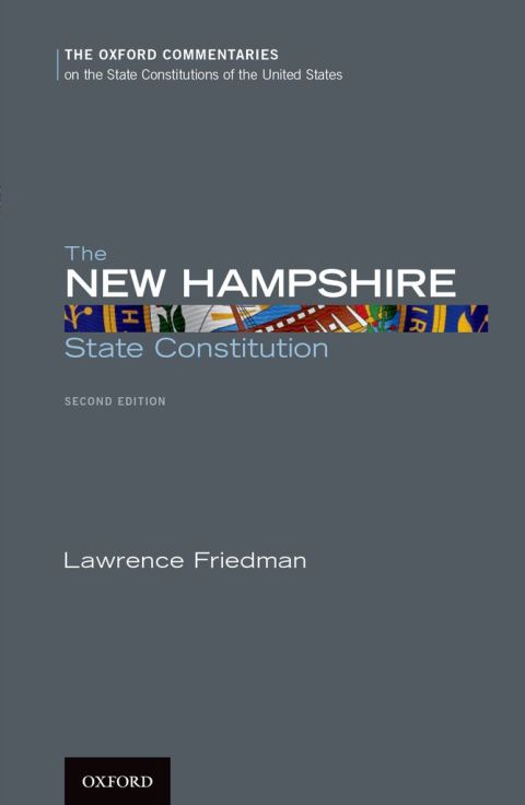 Cover image for book The New Hampshire State Constitution
