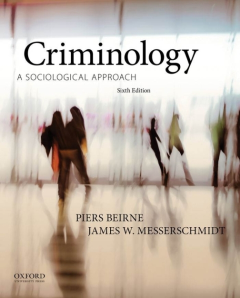 Cover image for book Criminology: A Sociological Approach