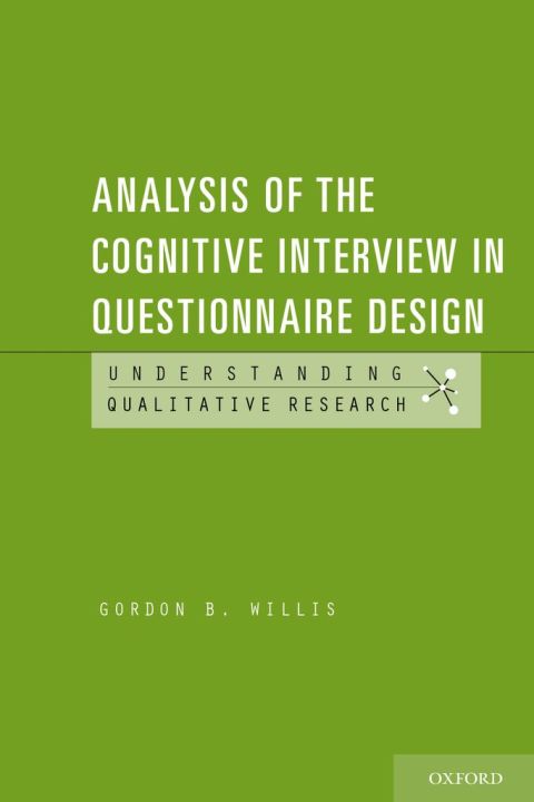 Cover image for book Analysis of the Cognitive Interview in Questionnaire Design