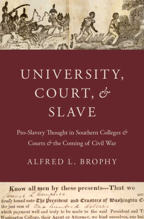 Cover image for book University, Court, and Slave