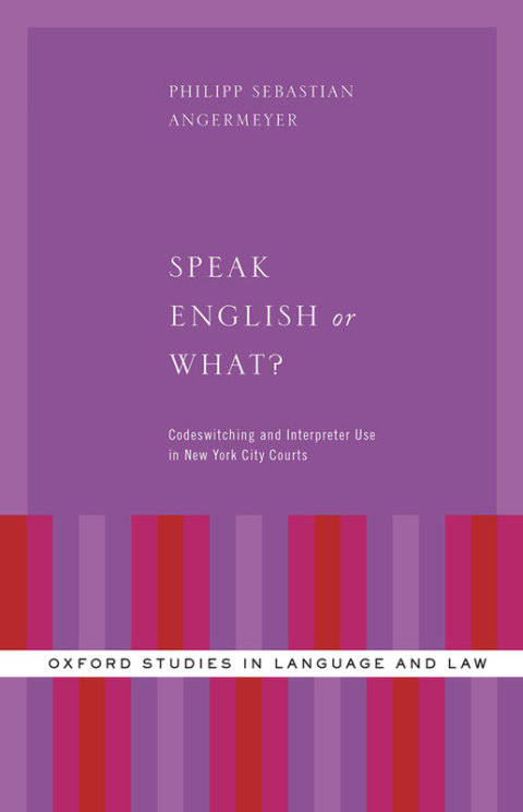 Cover image for book Speak English or What?