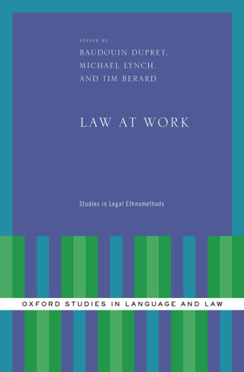 Cover image for book Law at Work
