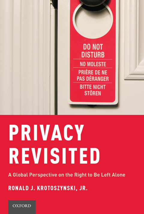 Cover image for book Privacy Revisited