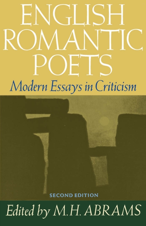 Cover image for book English Romantic Poets