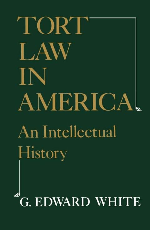 Cover image for book Tort Law in America
