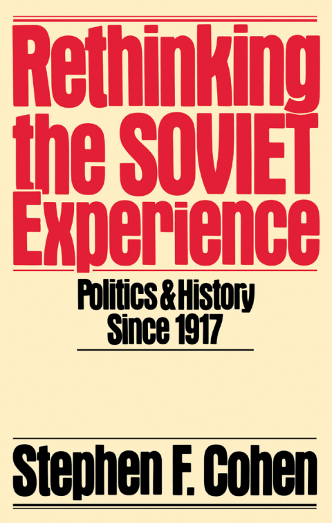 Cover image for book Rethinking the Soviet Experience