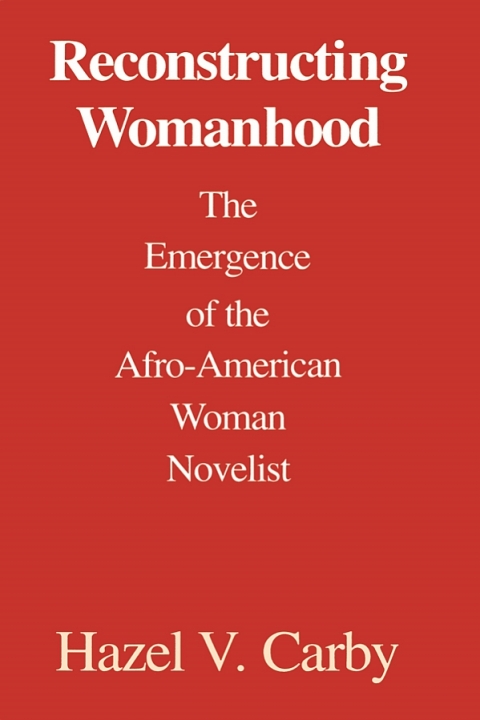 Cover image for book Reconstructing Womanhood