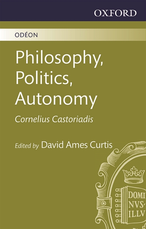 Cover image for book Philosophy, Politics, Autonomy
