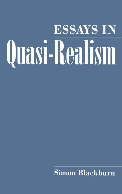 Cover image for book Essays in Quasi-Realism