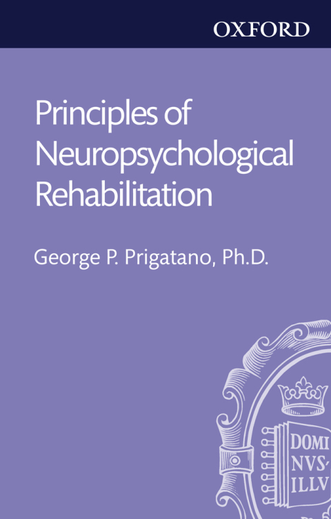 Cover image for book Principles of Neuropsychological Rehabilitation