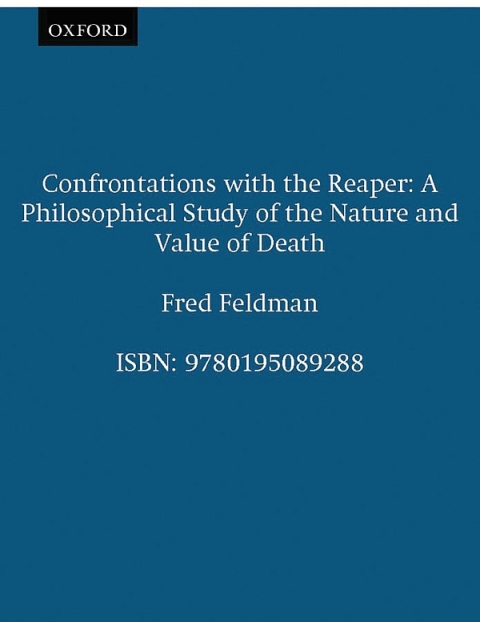 Cover image for book Confrontations with the Reaper