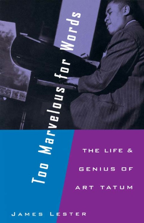 Cover image for book Too Marvelous for Words