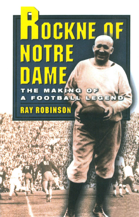 Cover image for book Rockne of Notre Dame