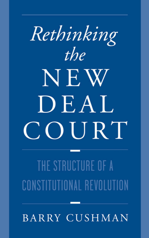 Cover image for book Rethinking the New Deal Court