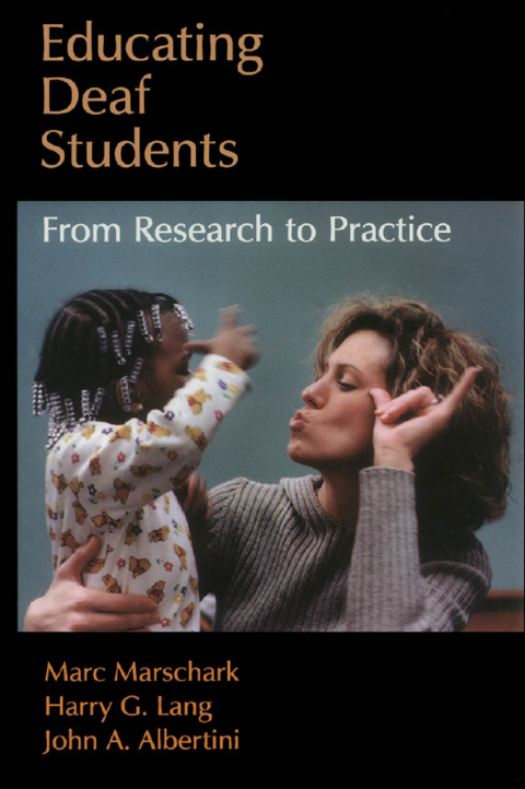 Cover image for book Educating Deaf Students