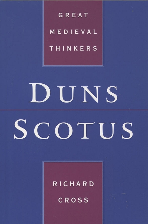 Cover image for book Duns Scotus