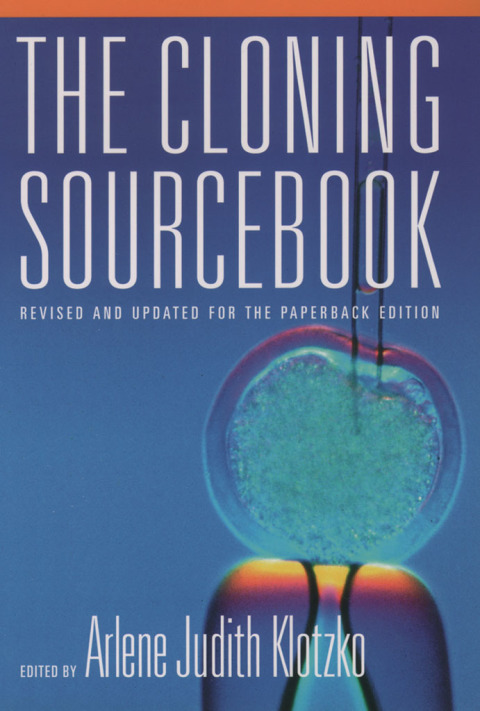 Cover image for book The Cloning Sourcebook