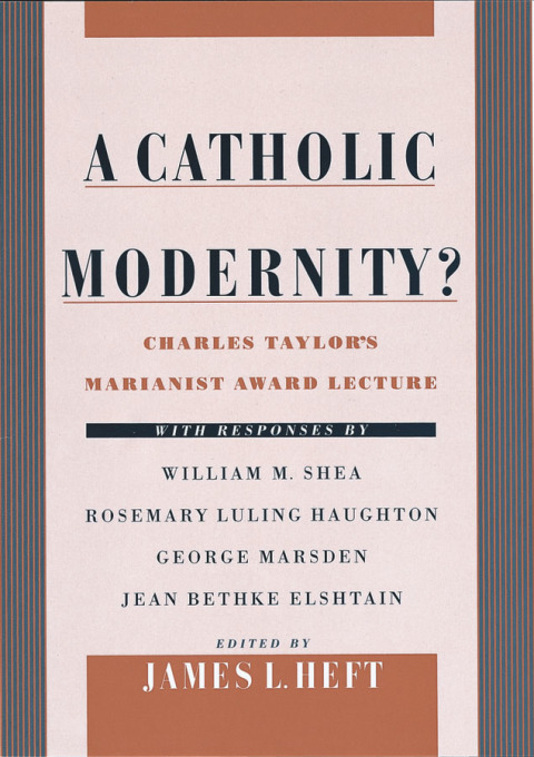Cover image for book A Catholic Modernity?