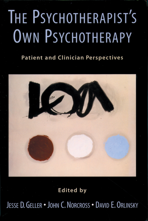 Cover image for book The Psychotherapist's Own Psychotherapy