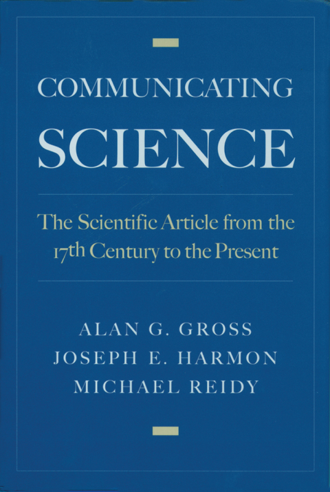 Cover image for book Communicating Science