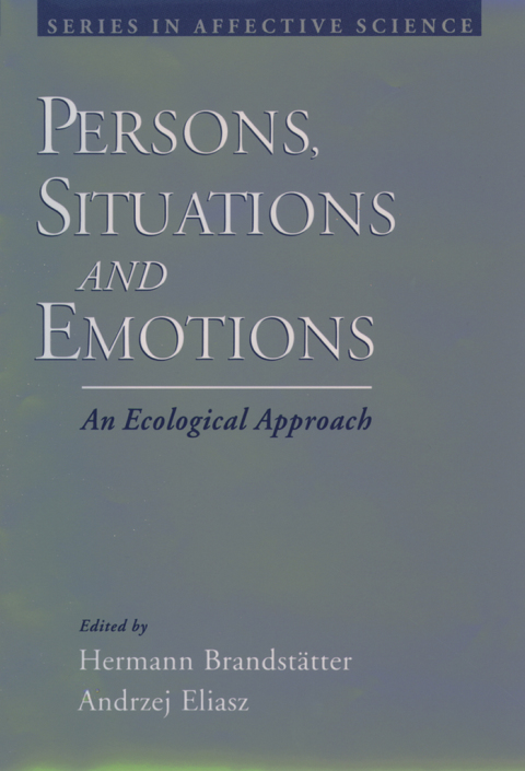 Cover image for book Persons, Situations, and Emotions