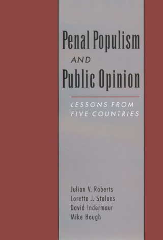 Penal Populism and Public Opinion