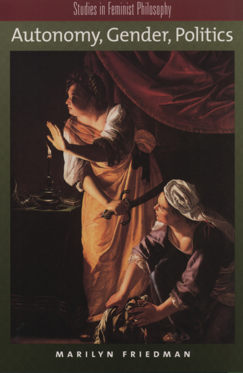 Cover image for book Autonomy, Gender, Politics