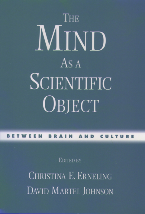 Cover image for book The Mind As a Scientific Object