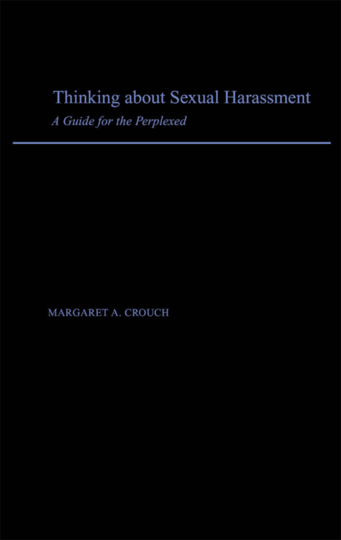 Cover image for book Thinking About Sexual Harassment